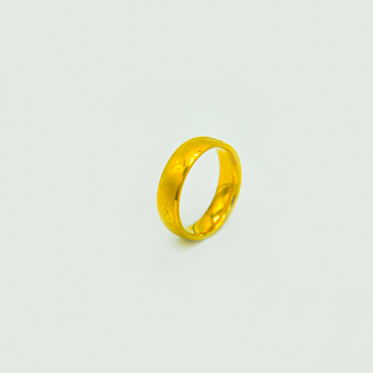 Classic Golden Band Ring (Thick)